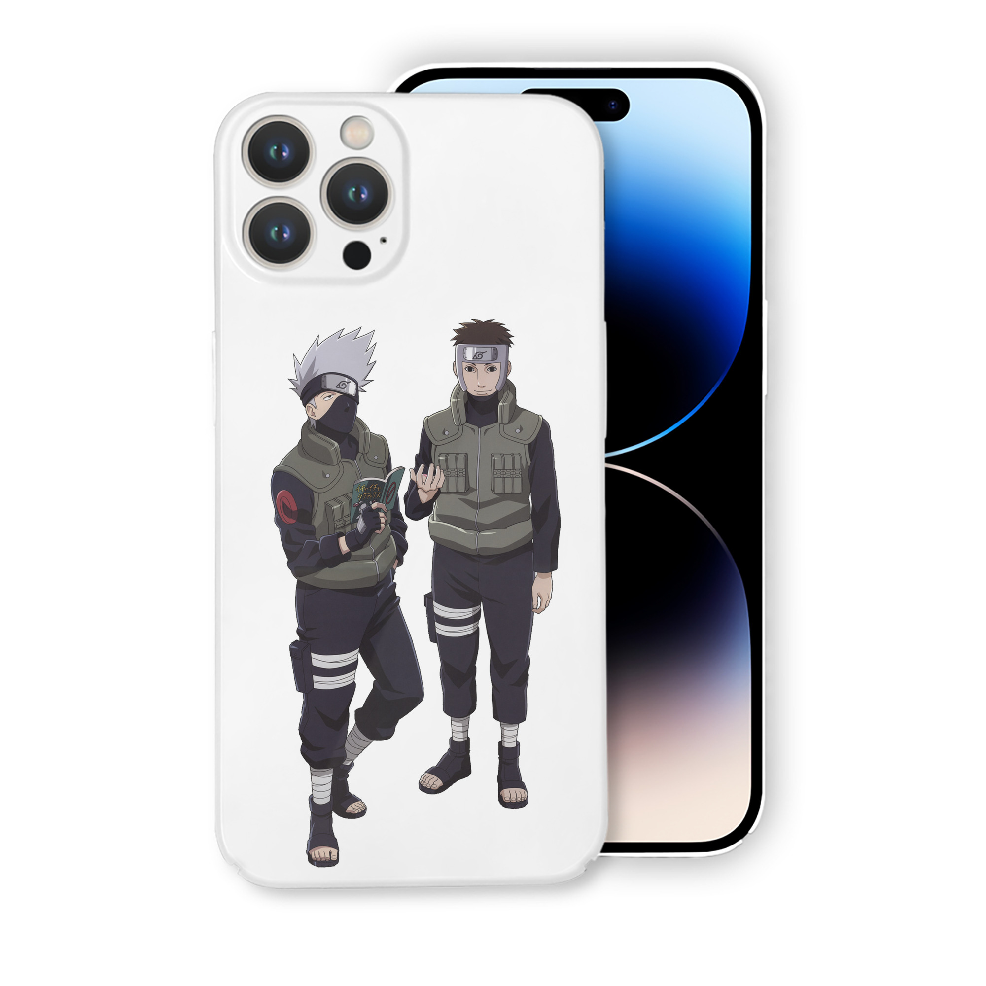 （画像用） NARUTO -ナルト- はたけ カカシ Hatake Kakashi 【iPhone 14シリーズ対応】ハードケース